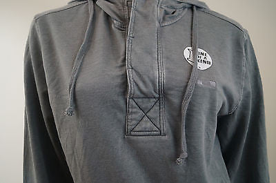 OAKLEY Grey Cotton Blend Hoodie Long Sleeve Hooded Sweater Top Sz: S/P BNWT