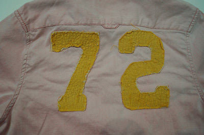 SCOTCH SHRUNK Pale Pink 100% Cottton White Palm Tree Long Sleeve Shirt Top BNWT