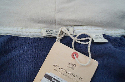 SCOTCH SHRUNK Childrens Purple & Beige Surf Motif Hoodie Sweatshirt Top BNWT