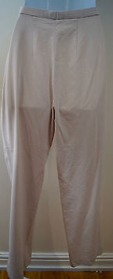 AKRIS PUNTO Women's Cream Beige Wide Leg Trousers US8; F40; UK12 D38