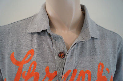 SCOTCH SHRUNK Boys Pale Grey Tahiti Surf Short Sleeve Polo Shirt Top BNWT