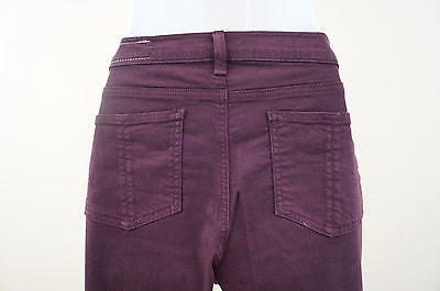 RAG & BONE Ladies Burgundy Skinny Leg Leggings Trousers Jeans Sz29