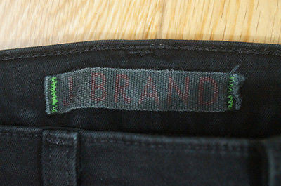 J BRAND Womens Black Skinny #90IT289 Cut 10965 COAT STEAL Denim Jeans Sz29