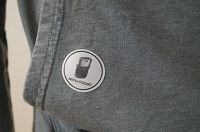 OAKLEY Grey Cotton Blend Hoodie Long Sleeve Hooded Sweater Top Sz: S/P BNWT