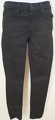J BRAND Womens Black THUNDERHEAD Cotton Blend Trousers Pants Jeans Sz24 IL27.5