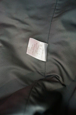 AKRIS PUNTO Grey Sheen Jacket With Wool Ribbed Sleeves & Collar Sz:40; UK12;