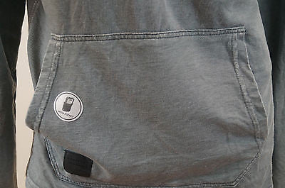 OAKLEY Grey Cotton Blend Hoodie Long Sleeve Hooded Sweater Top Sz: S/P BNWT