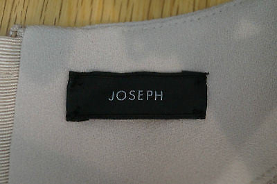 JOSEPH Pale Pink MARTA V Neck Sleeveless Pleat Formal Evening Dress 40 UK12