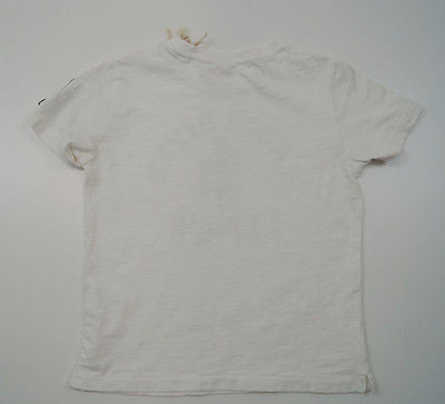 SCOTCH SHRUNK Boys White Eagles Motif Short Sleeve T-Shirt Tee Top BNWT