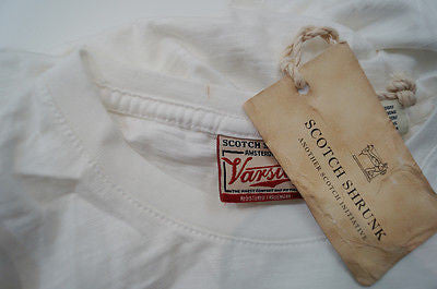 SCOTCH SHRUNK Boys White Eagles Motif Short Sleeve T-Shirt Tee Top BNWT