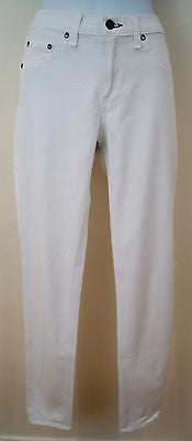 RAG & BONE Women's White Cotton Modal Blend Slim Skinny Leg Jeans Pants Sz29
