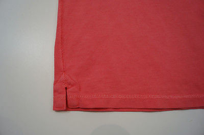 SCOTCH SHRUNK Boys Pinky Coral Short Sleeve Buttoned Collar Polo Shirt Top BNWT