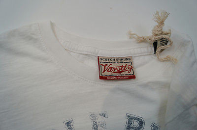 SCOTCH SHRUNK Boys White Eagles Motif Short Sleeve T-Shirt Tee Top BNWT