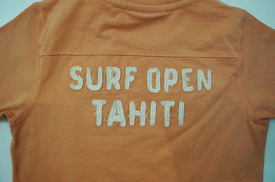 SCOTCH SHRUNK Boys Orange 100% Cotton Short Sleeve T-Shirt Tee Top BNWT