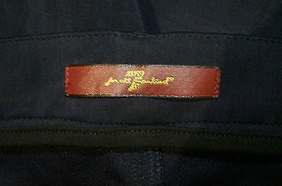 7 FOR ALL MANKIND Women's Midnight Navy Blue Sheen Skinny Trousers Jeans Sz 28