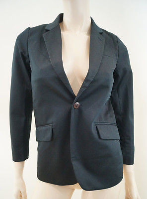 SCOTCH SHRUNK Boy's Black Smart Formal Lined Blazer Jacket BNWT