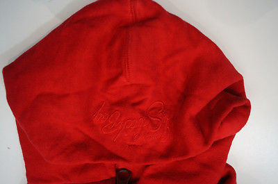 SCOTCH SHRUNK Boys Red Cotton Freedom Motif Hoodie Sweatshirt Sweater Top BNWT