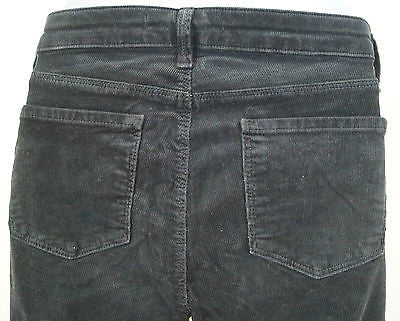 J BRAND Grey Cotton Stretch STACKED 624R517 Skinny Cord Corduroy Trousers Sz:26