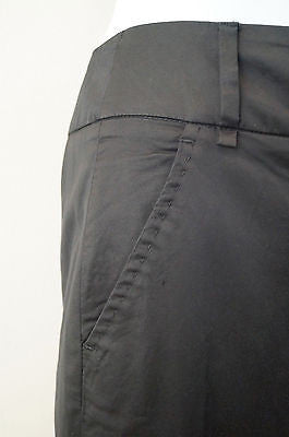 PINKO Designer Black Ladies Straight Leg Formal Trousers Pants UK10; IT42