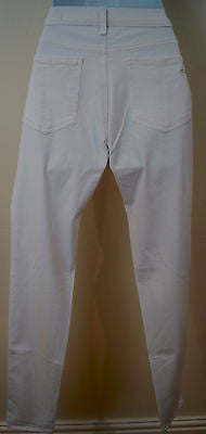 RAG & BONE Women's White Cotton Modal Blend Slim Skinny Leg Jeans Pants Sz29