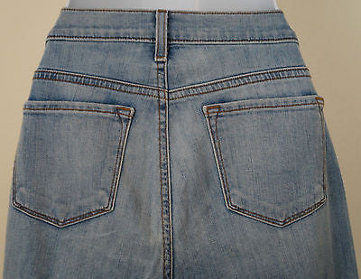 J BRAND Pale Blue Cotton Stretch JAKE #9044e431 Eternal Boyfriend Crop Jeans W32