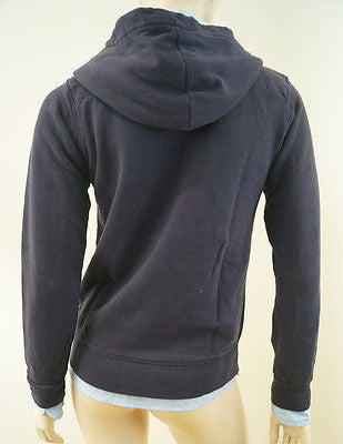 SCOTCH SHRUNK Boys Navy Hoodie Sweatshirt W Attached Shirt Collar & Tails BNWT