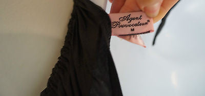 AGENT PROVOCATEUR Swimwear Black Sparkle Ruched Halter Neck Swimsuit Costume SzM