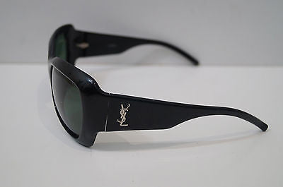YVES SAINT LAURENT YSL Ladies Black Chunky Frame Sunglasses