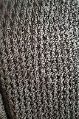 T BY ALEXANDER WANG Ladies Grey 100% Cotton Loose Knit Hooded Cardigan Top Sz:M