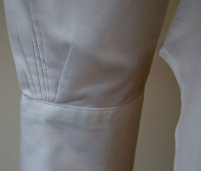 BROOKS BROTHERS White Supima Cotton Button Collar Formal Shirt Blouse Top UK10