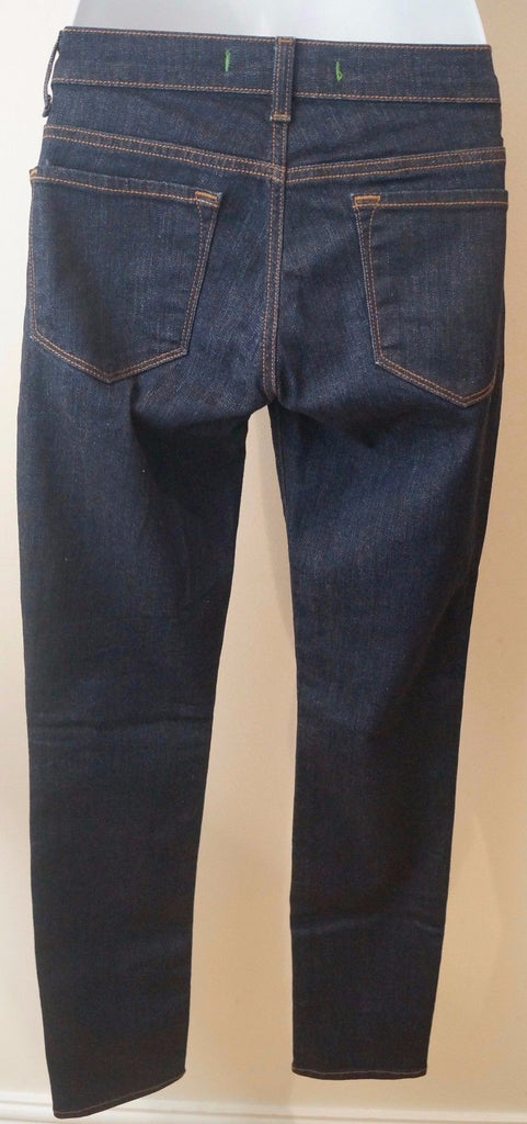J BRAND Navy Blue Sty 811CO32 PURE Cotton Blend Skinny Leg Jeans Sz25 IL28"