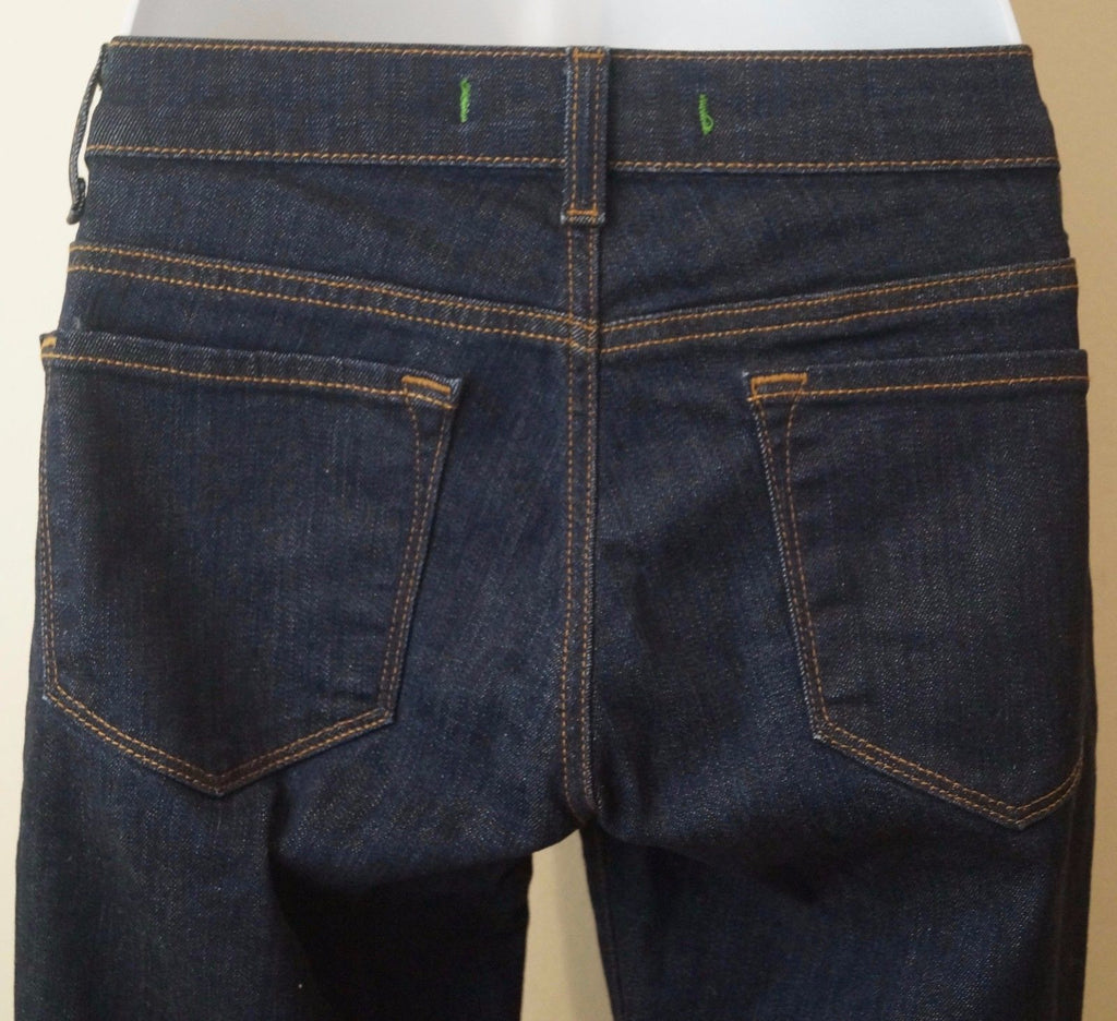 J BRAND Navy Blue Sty 811CO32 PURE Cotton Blend Skinny Leg Jeans Sz25 IL28"