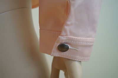 HINDAHL & SKUDELNY Salmon Pink Cotton Blend Lightweight Casual Jacket Sz: S