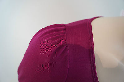 VANESSA BRUNO Made In France Cerise Pink Long Length Knitwear Top FR2 UK10