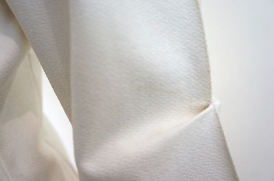 ALESSANDRO DELL'ACQUA Cream / Ivory 3/4 Sleeve Fitted Jacket UK12; US8