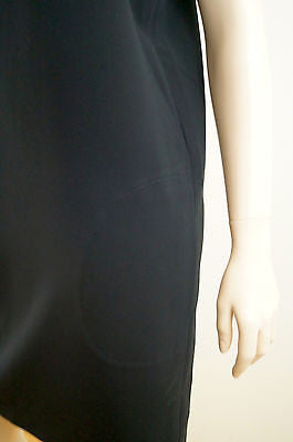 JOSEPH Black Round Neck Sleeveless Short Mini Dress UK12; FR40
