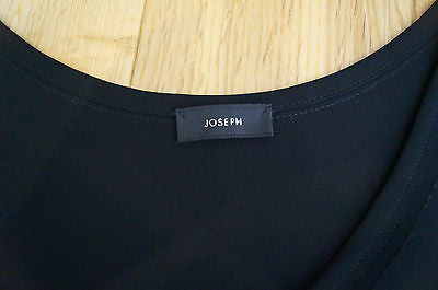 JOSEPH Black Round Neck Sleeveless Short Mini Dress UK12; FR40