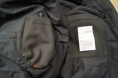 HUGO BOSS Men's Khaki Green Virgin Wool Blend Formal Winter Coat