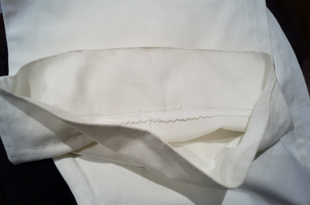 BURBERRY LONDON White 100% Cotton Denim Wide Leg Jeans Trousers Pants UK10 US8