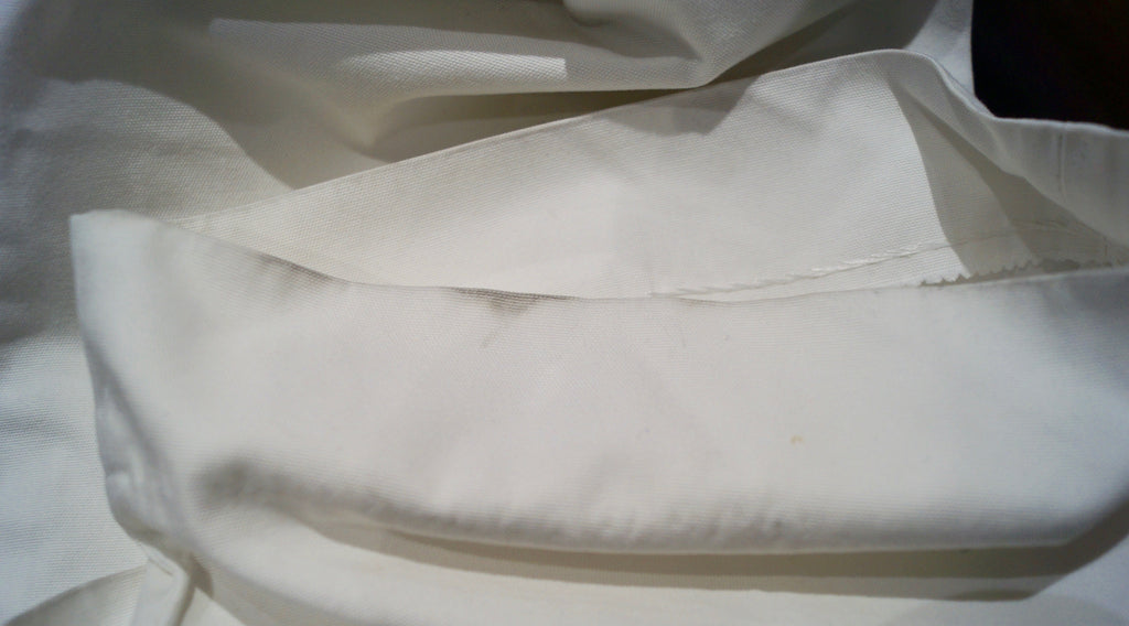 BURBERRY LONDON White 100% Cotton Denim Wide Leg Jeans Trousers Pants UK10 US8