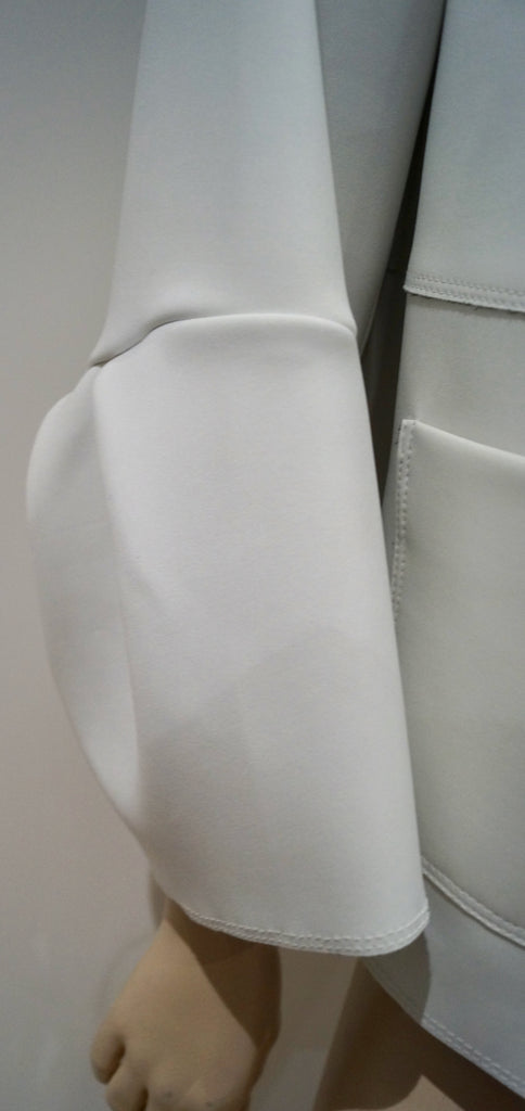 SCHUMACHER Winter White Hooded Long Sleeve Casual Hoodie Jacket Top 4 UK14