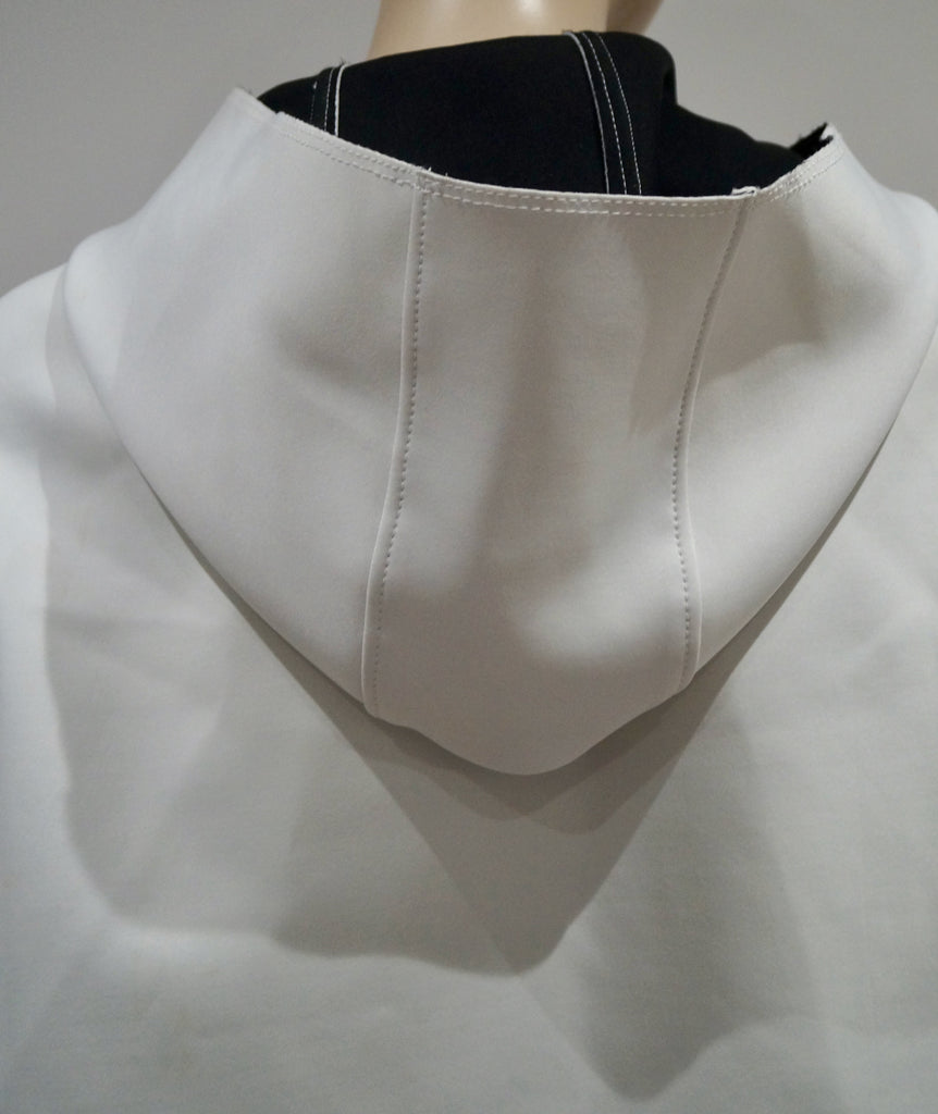 SCHUMACHER Winter White Hooded Long Sleeve Casual Hoodie Jacket Top 4 UK14