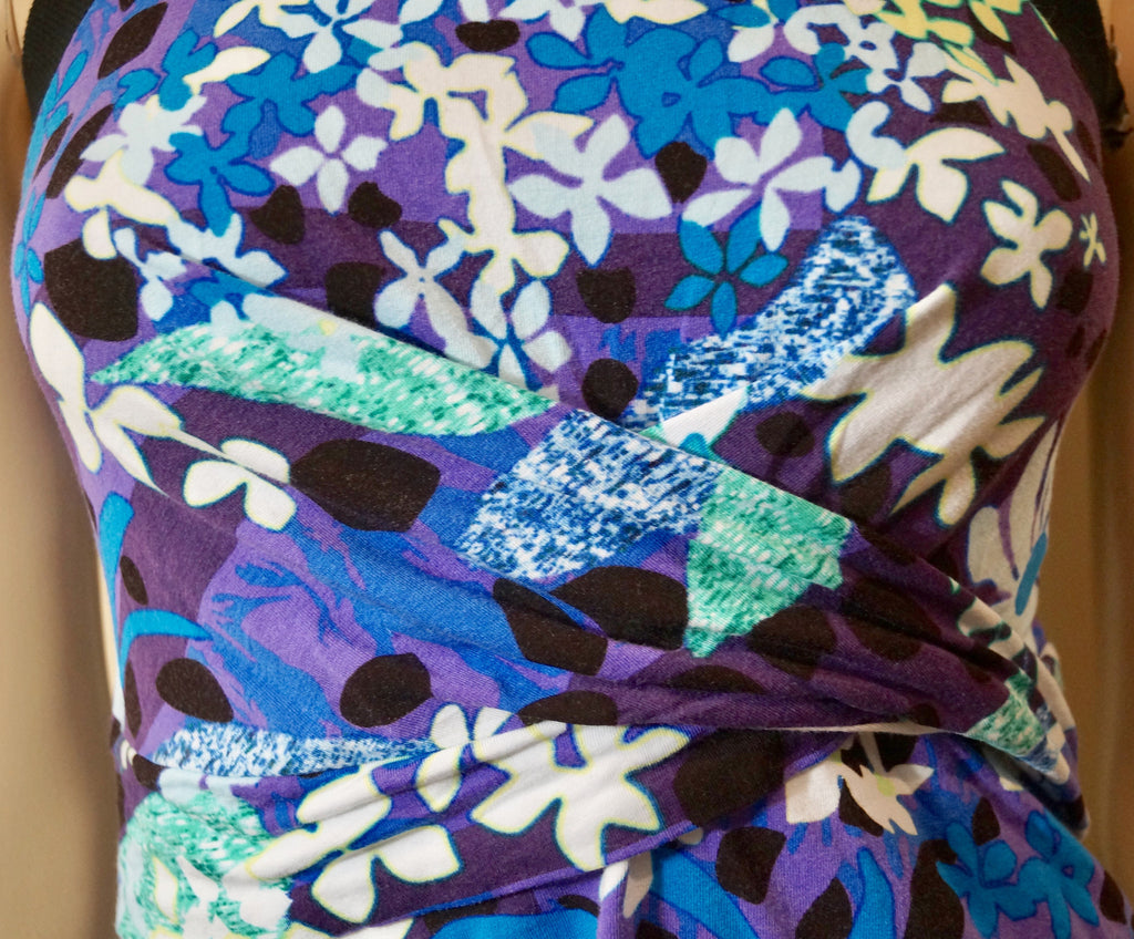 PETER PILOTTO FOR TARGET Multicolour Cotton Blend Floral Print Sleeveless Top S