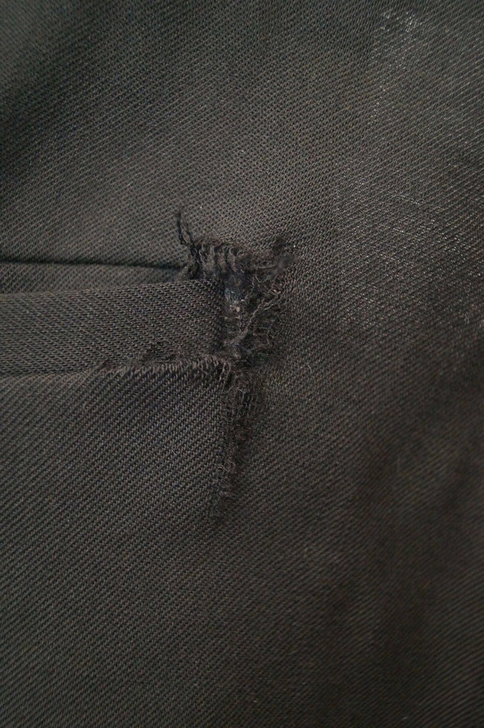 BARBARA BUI Women's Black Wool Stretch Formal Trousers Pants FR38 UK10