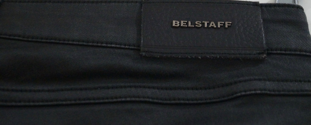BELSTAFF Charcoal Grey Black Cotton Blend Skinny Leg Jeans Trousers Pants Sz:28