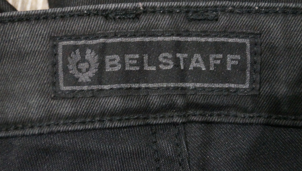 BELSTAFF Charcoal Grey Black Cotton Blend Skinny Leg Jeans Trousers Pants Sz:28