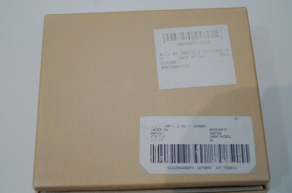 BURBERRY Gunmetal Nova Check Long Chain Necklace & Bracelet - New With Box