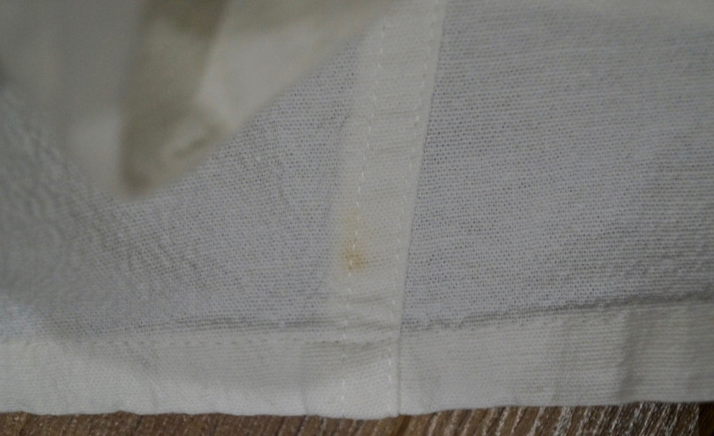 CHAIKEN Winter White Cotton & Linen Stretch Blend Summer Pencil Skirt US8; UK12