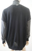 MICHAEL MICHAEL KORS Grey Black Merino Wool Stretch Polo Neck Jumper Sweater M