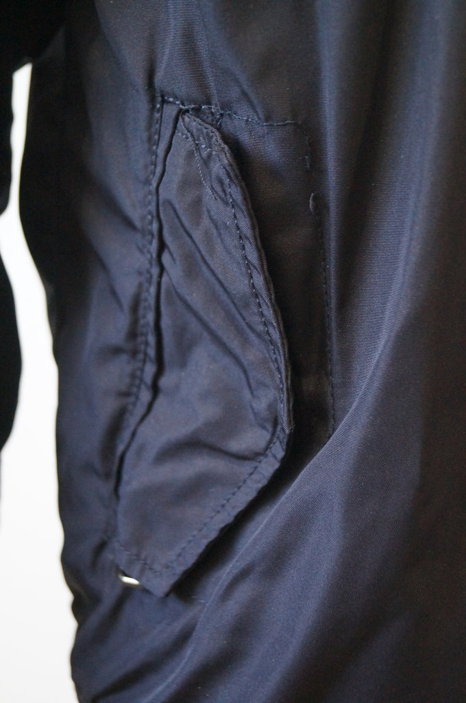 BOSS HUGO BOSS Boy's Midnight Navy Blue Funnel Neck Casual Bomber Jacket 12Y